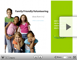 Family Friendly Volunteering